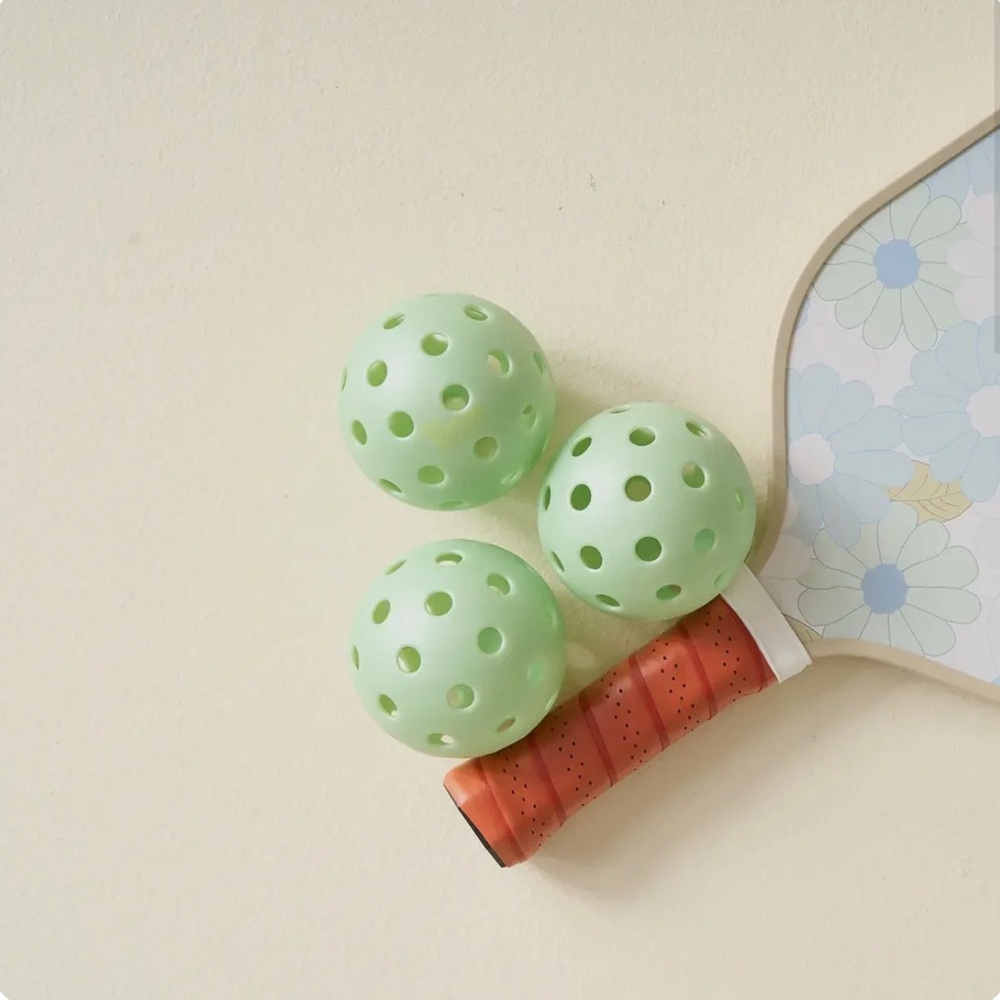 Green pickleballs